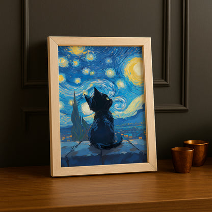 Cadre Photo Chat - Chaton