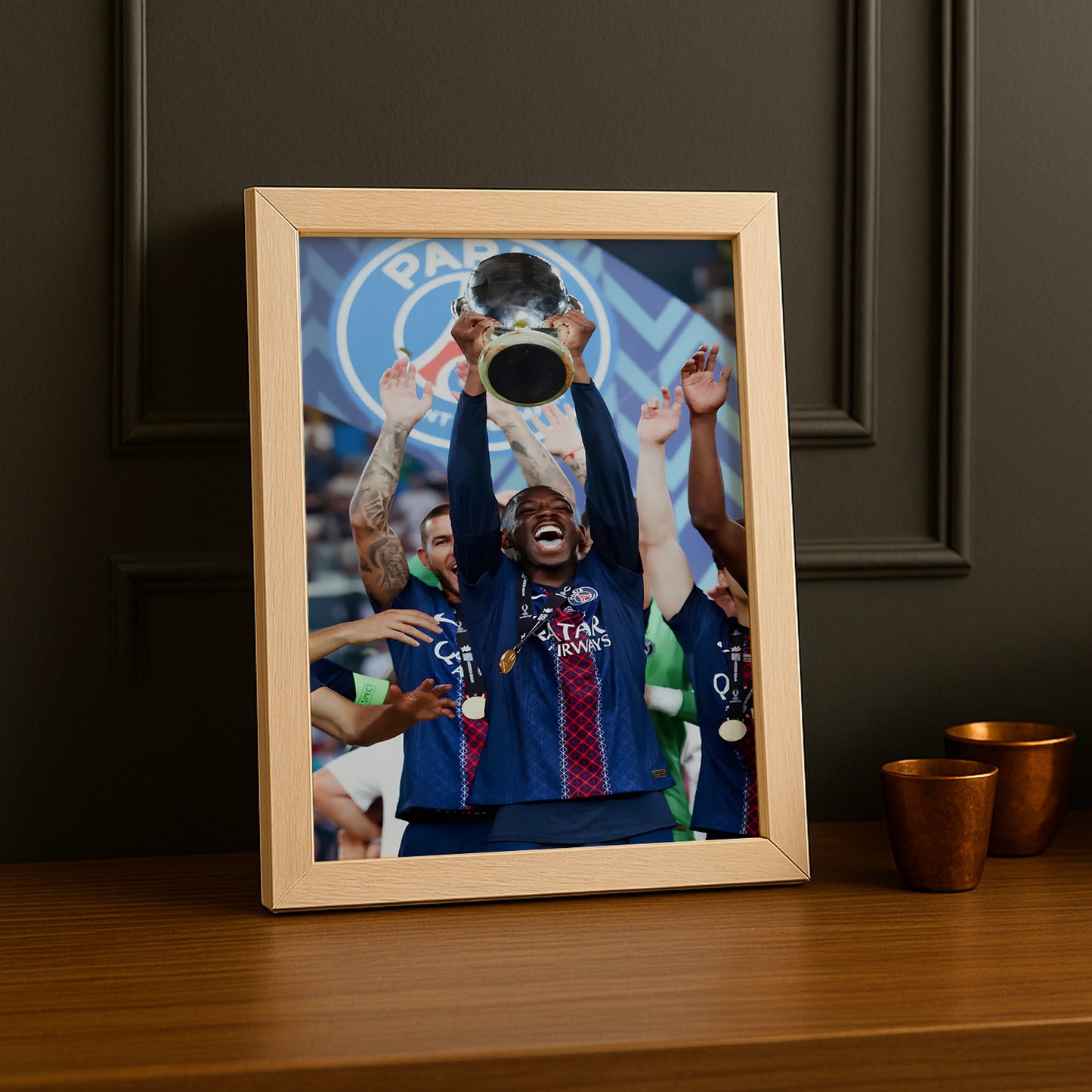 Poster d'Ousmane Dembélé Paris Saint-Germain