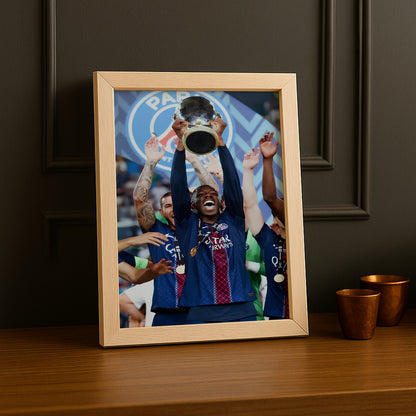 Poster d'Ousmane Dembélé Paris Saint-Germain