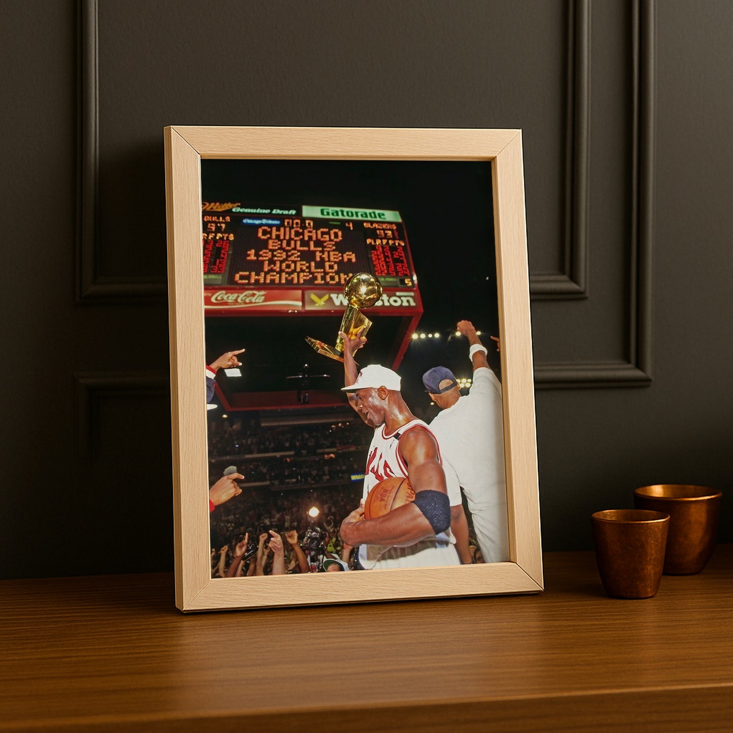 Cadre photo NBA - Chicago Bulls World Champion