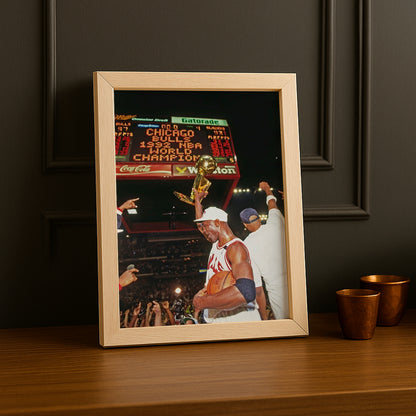 Cadre photo NBA - Chicago Bulls World Champion