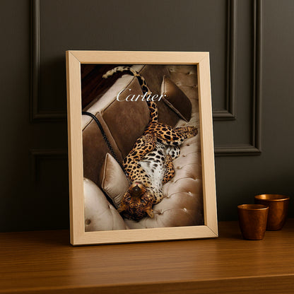Cadre photo Cartier - Panthère Canapé