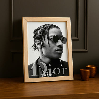 Cadre photo Dior Asap Rocky