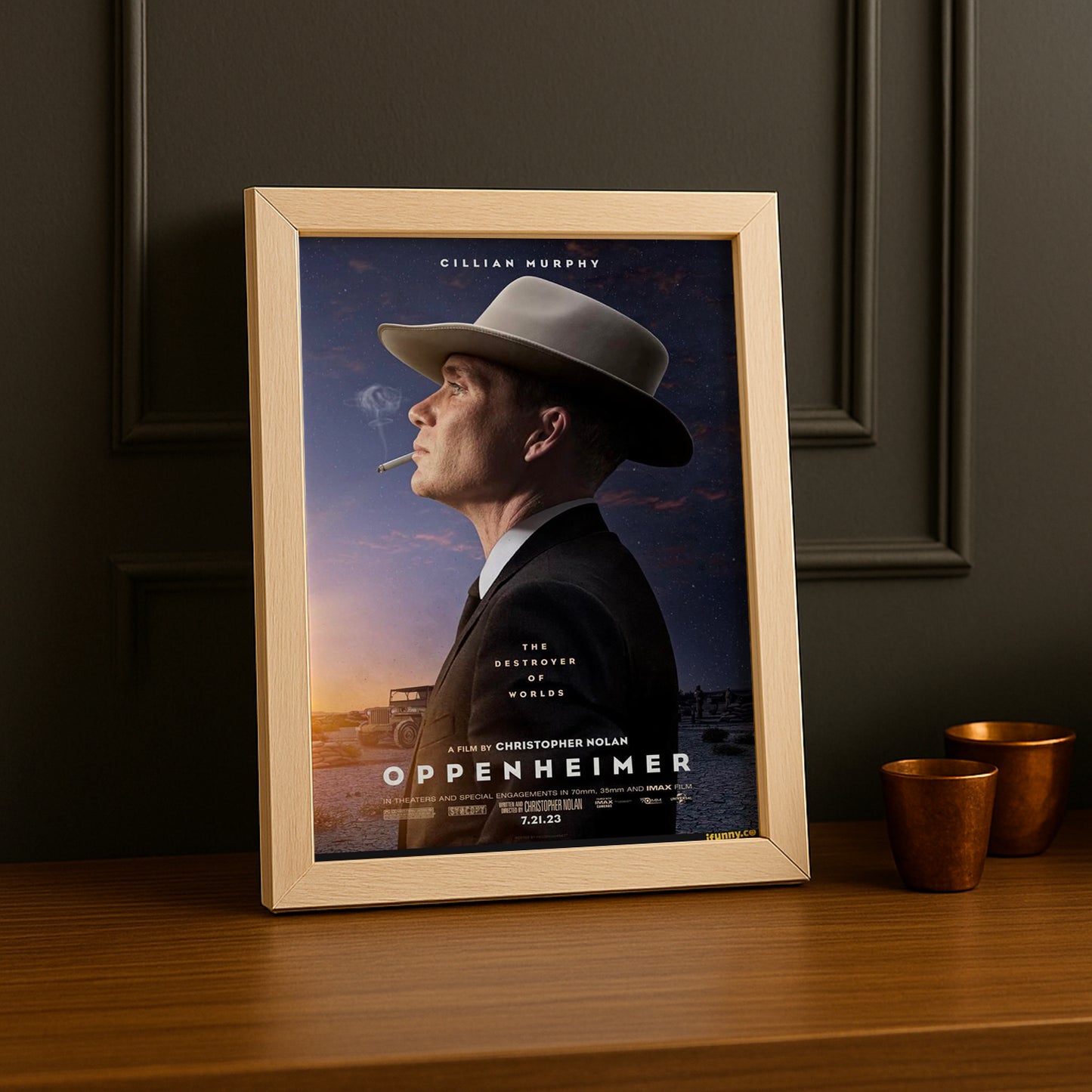 Cadre Photo Film - Oppenheimer