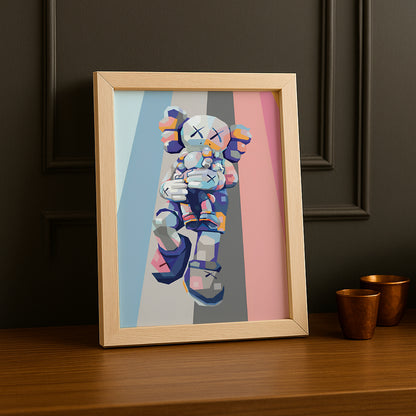 Cadre photo Kaws - 3D
