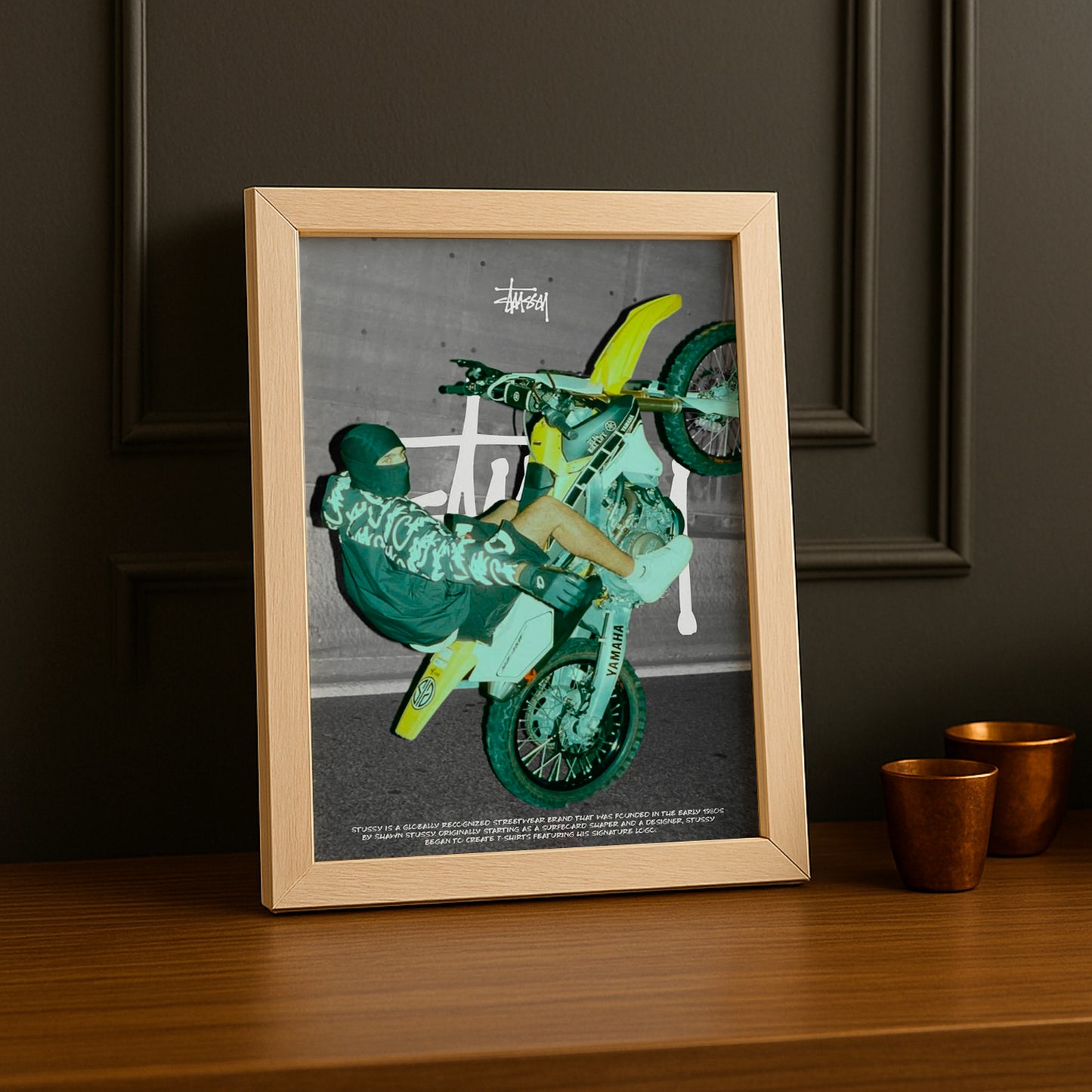 Stüssy Cross - Poster