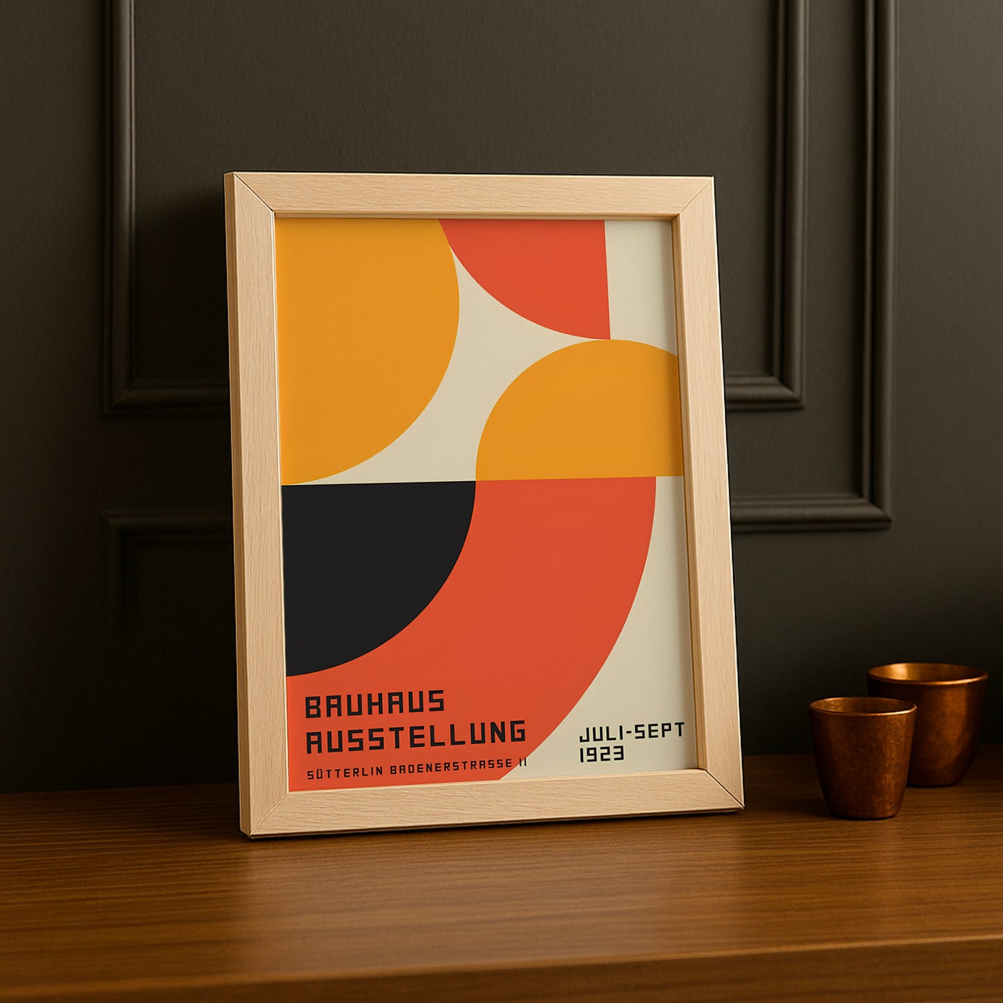 Cadre photo Bauhaus Juli-Sept 1923