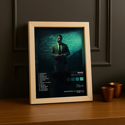 Cadre photo Album Musicaux - Réelle vie 3.0 de Maes
