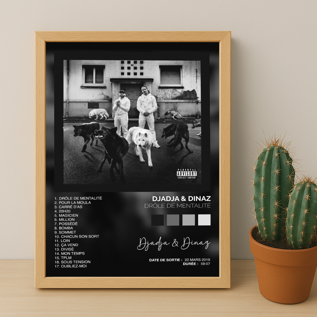 Cadre photo Album - Drôle de Mentalité Djadja & Dinaz