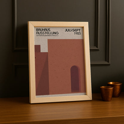 Cadre photo Bauhaus Ausstellung