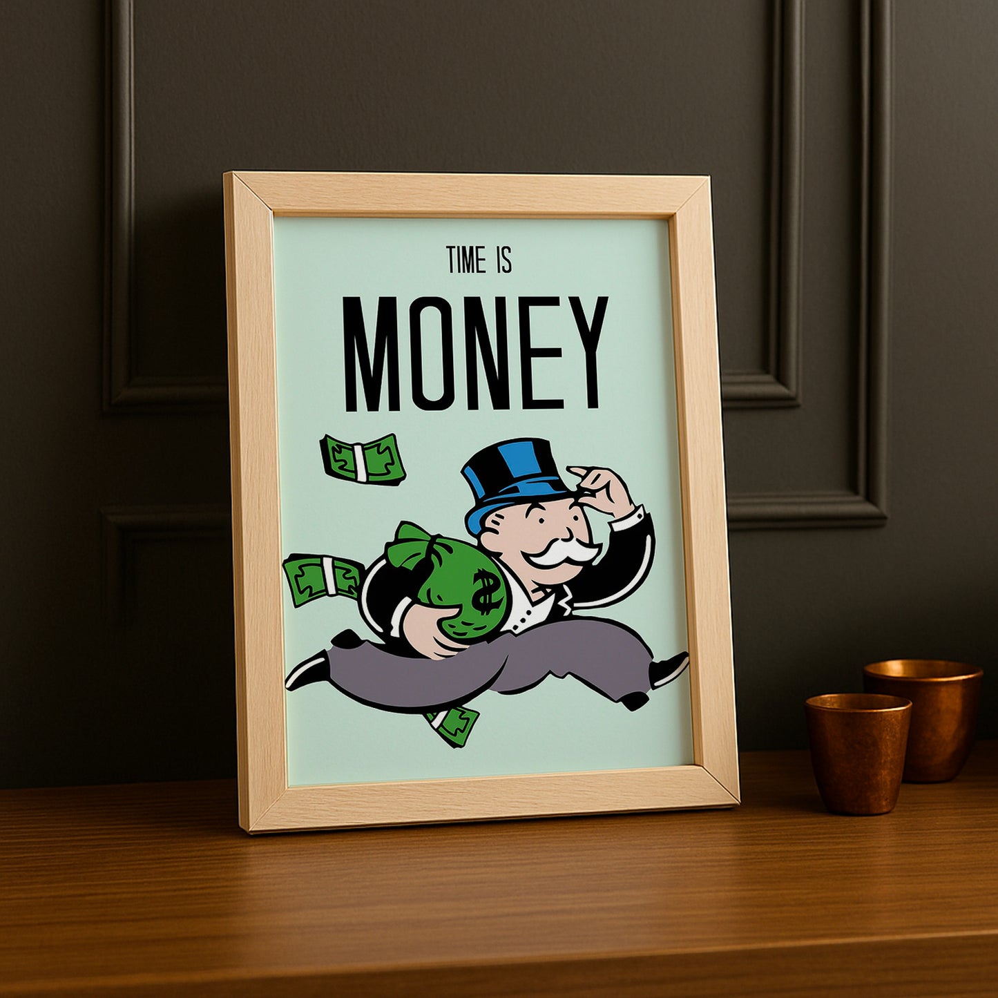 Monopoly Times is Money - Cadre photo
