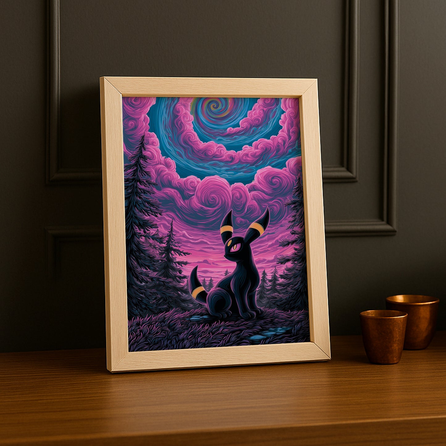 Cadre Photo Pokémon - Noctali