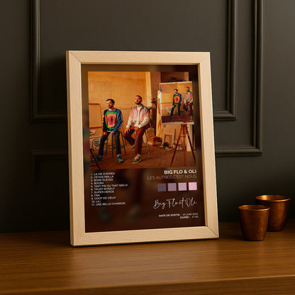 Cadre photo Album - Les autres c'est nous de BigFlo et Oli