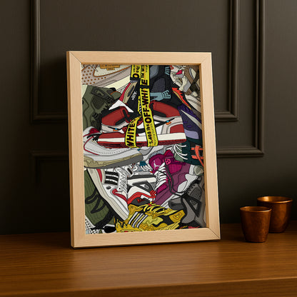 Cadre photo Off-White x Nike