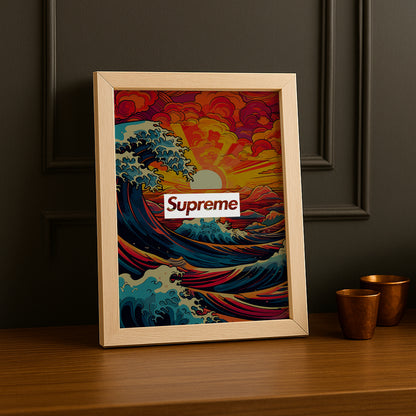 Cadre photo Supreme - Sunset Wave