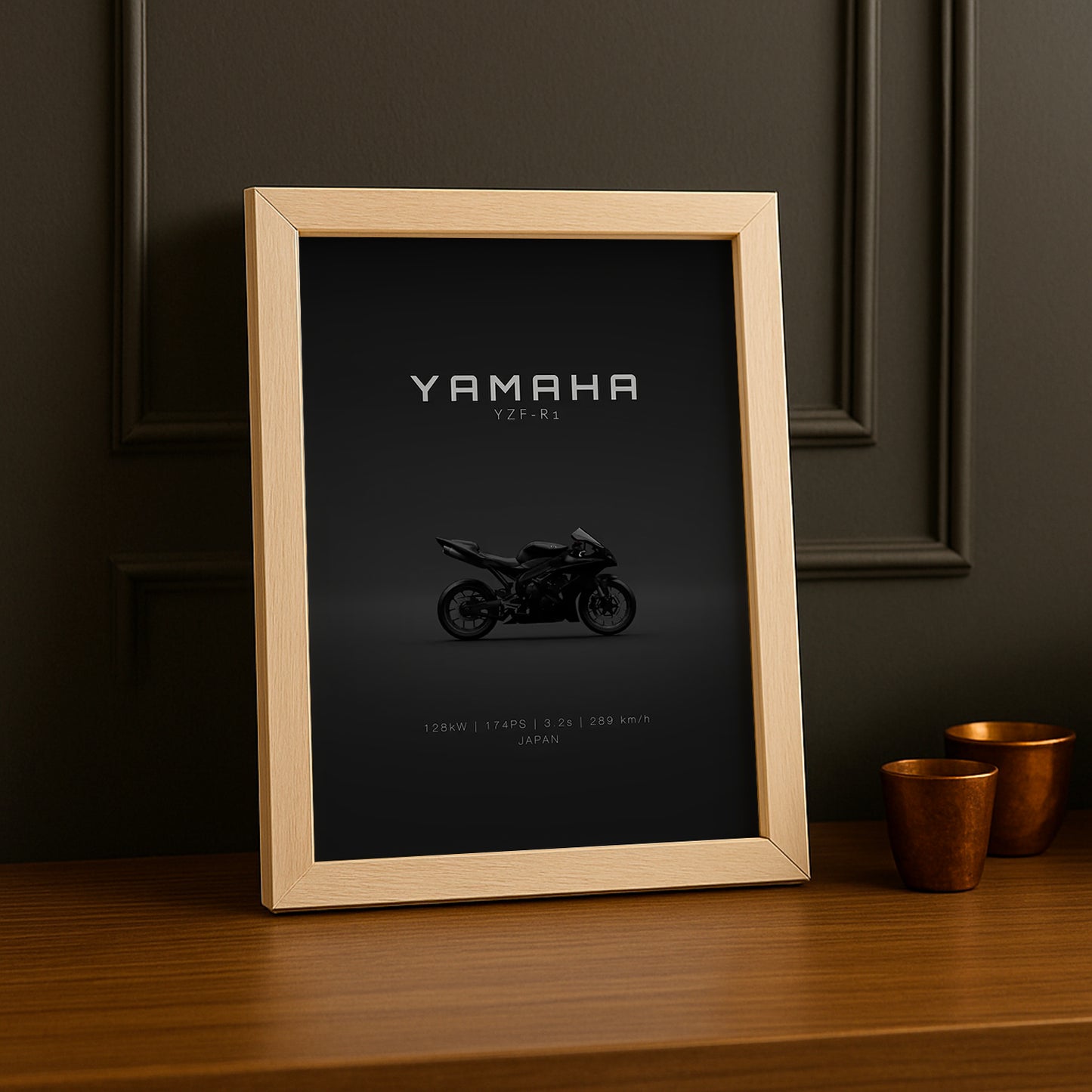 Cadre Photo Moto - Yamaha YZF-R1