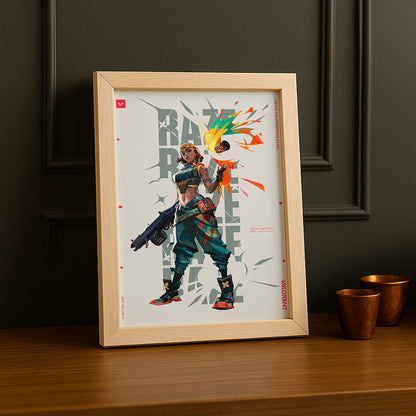Cadre Photo Valorant - Raze