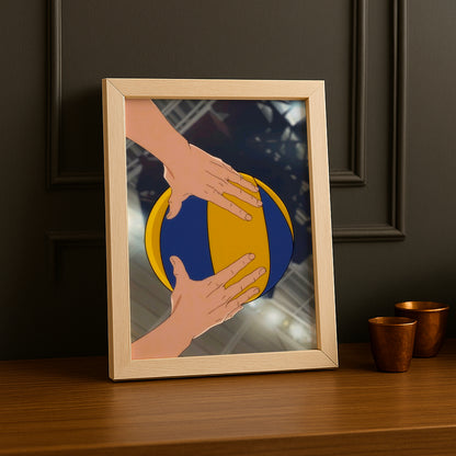 Cadre photo Volley-Ball - Haikyuu Set