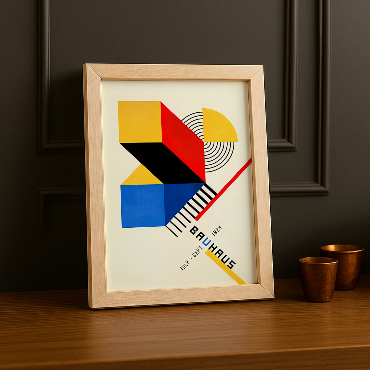 Cadre photo Bauhaus July - Sept 1923