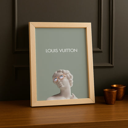 Cadre photo Louis Vuitton - Statue Glasses