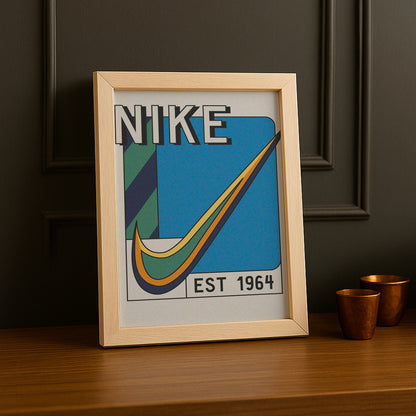 Cadre Photo Nike - 1964 Est Gris