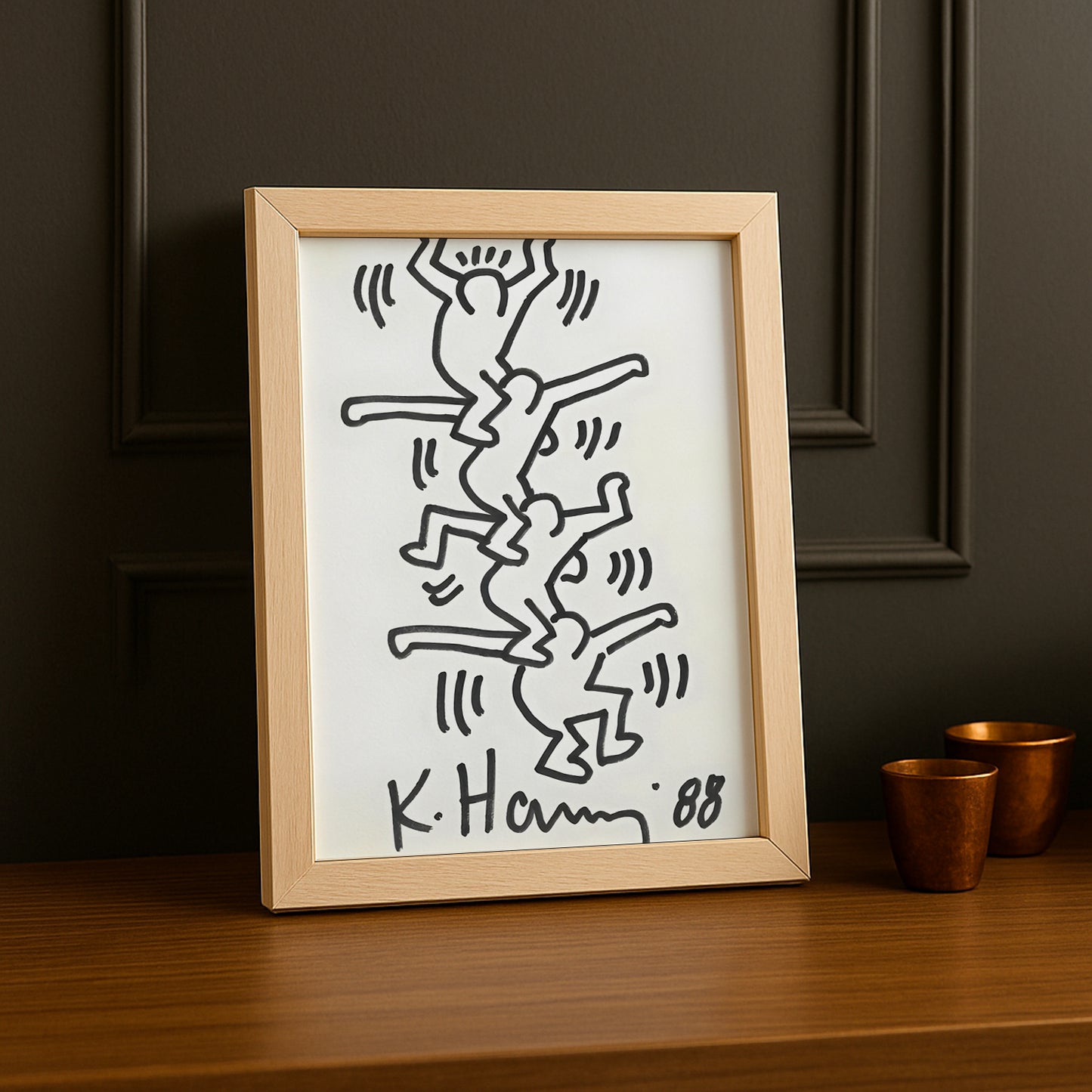 Cadre Photo Keith Haring - 88