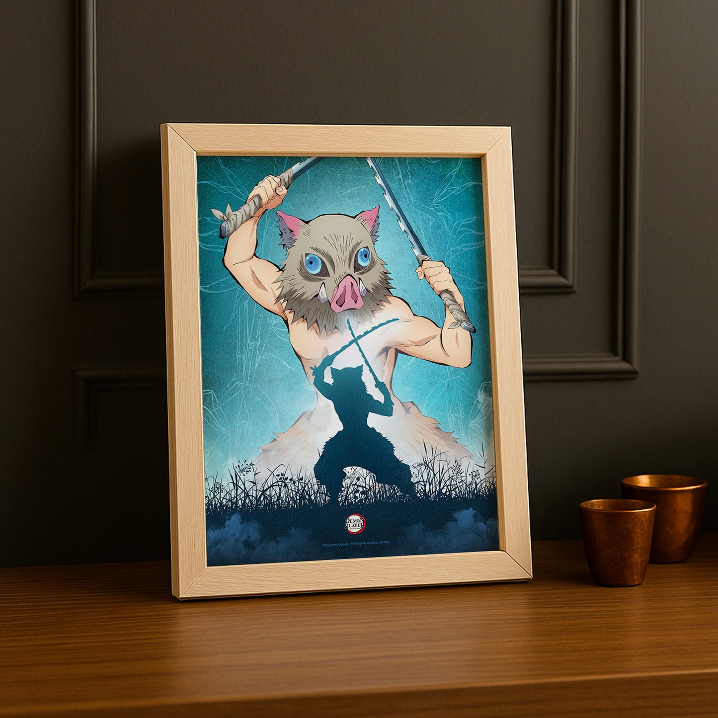 Cadre Photo Demon Slayer - Inosuke King of the Mountain