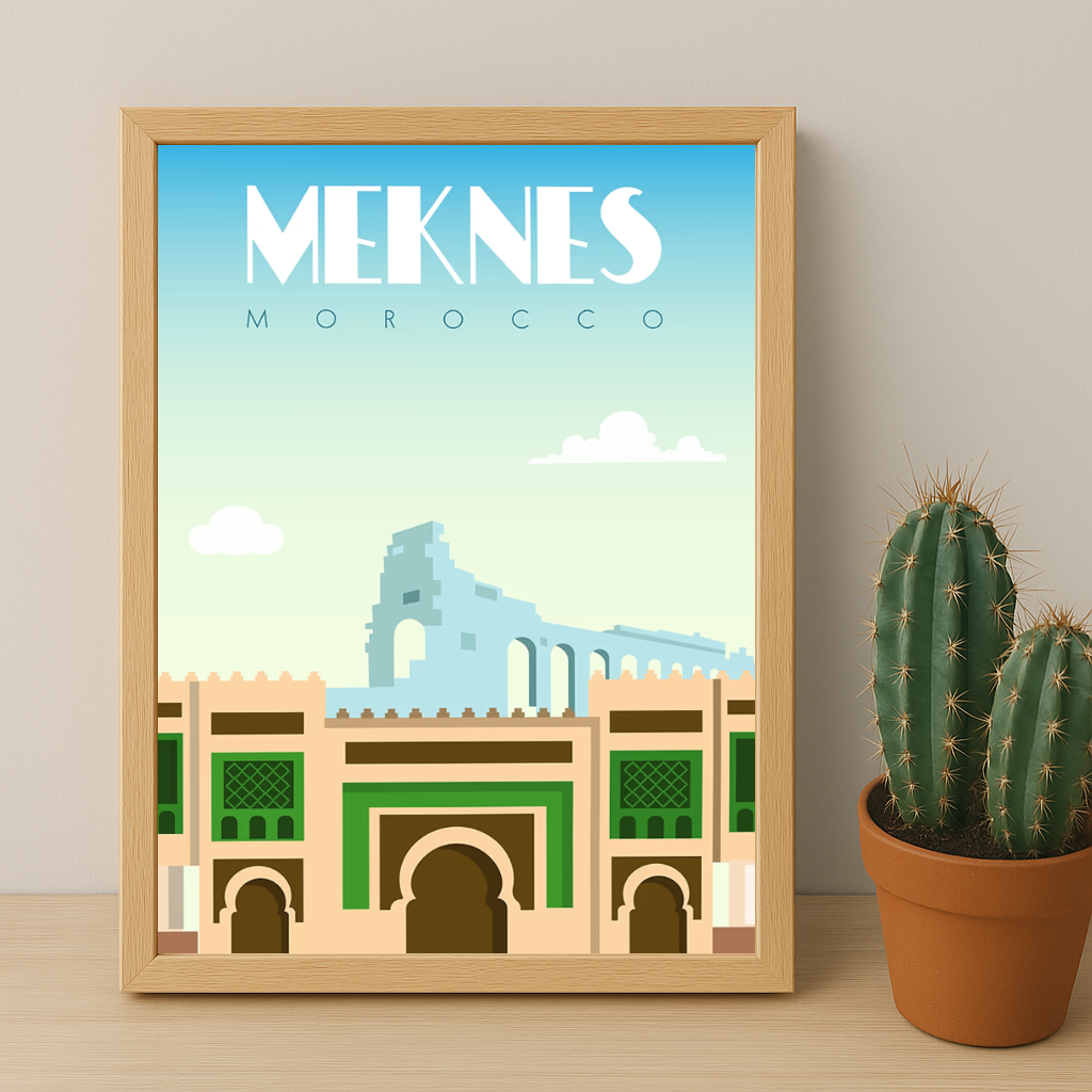 Maroc Meknes - Cadre photo