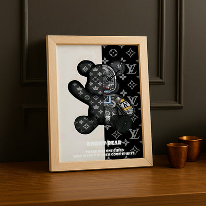 Cadre photo Louis Vuitton Ours