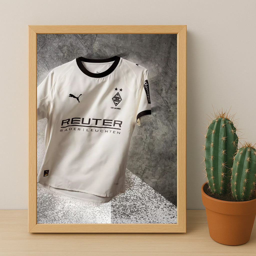 Poster Maillot Football - Monchengladbach Kit 25-26