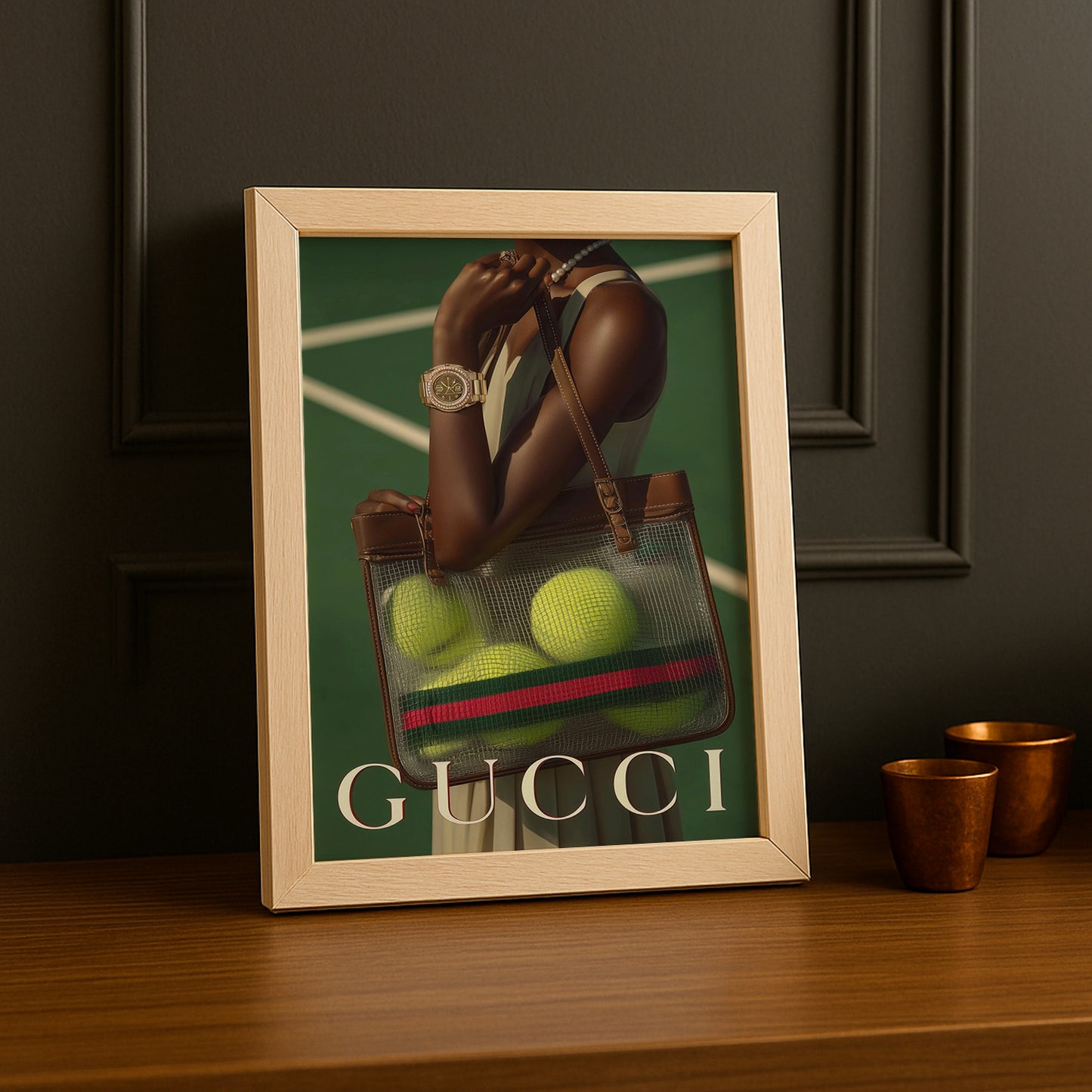 Cadre Photo Gucci - Balle de Tennis