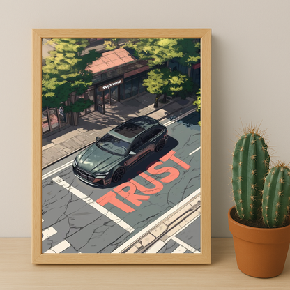 Audi RS6 - Poster