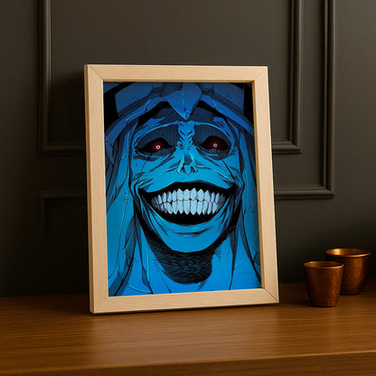 Cadre Photo Solo Leveling - Statue Sourire