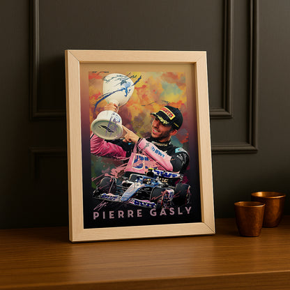 Cadre photo Pierre Gasly Formule 1