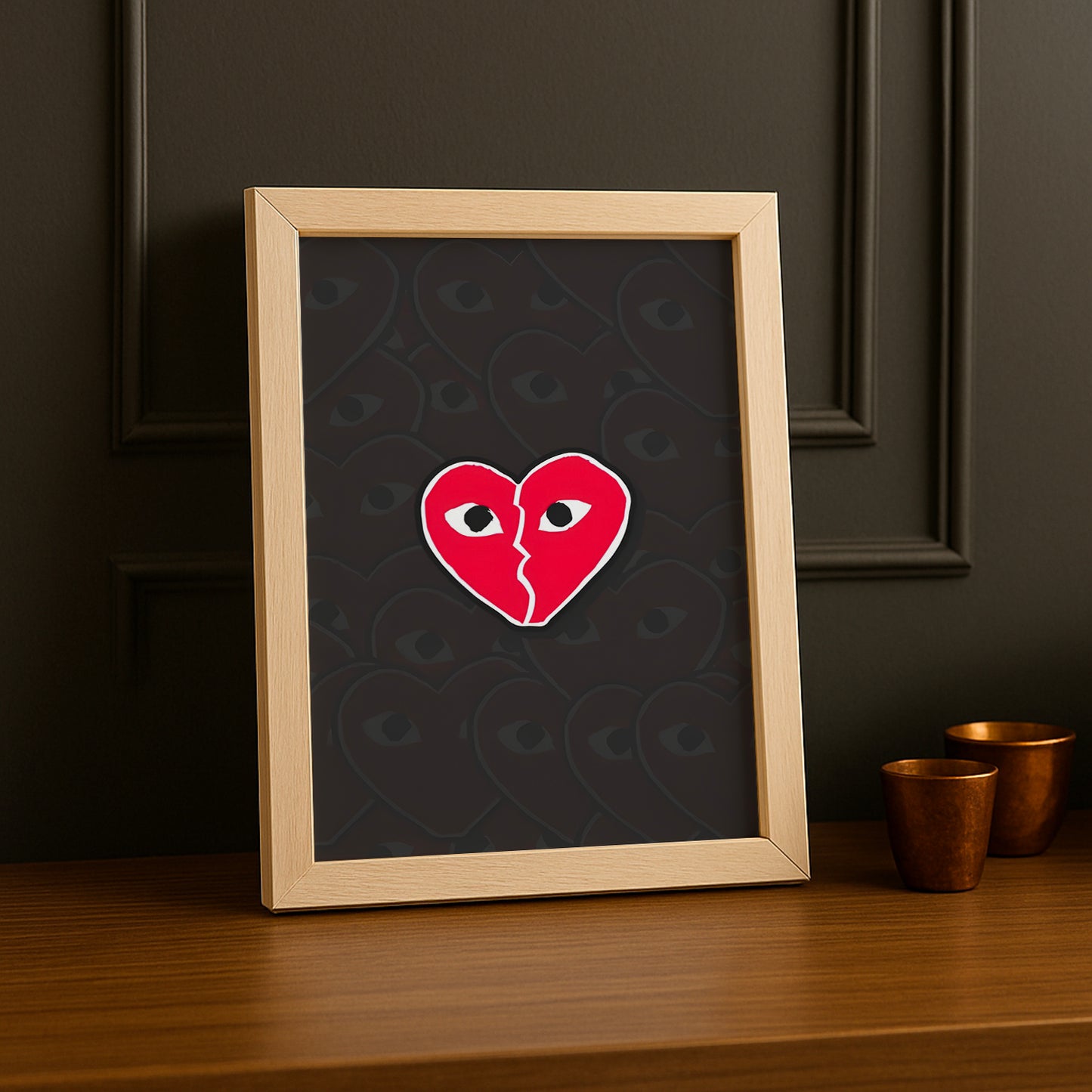 Cadre photo Comme des garçons