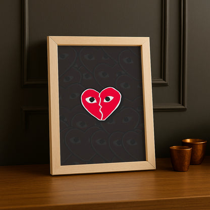 Cadre photo Comme des garçons