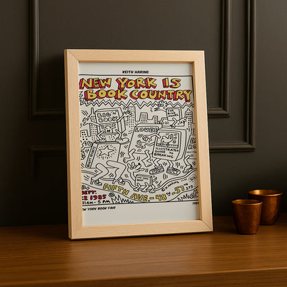 Cadre photo Keith Haring