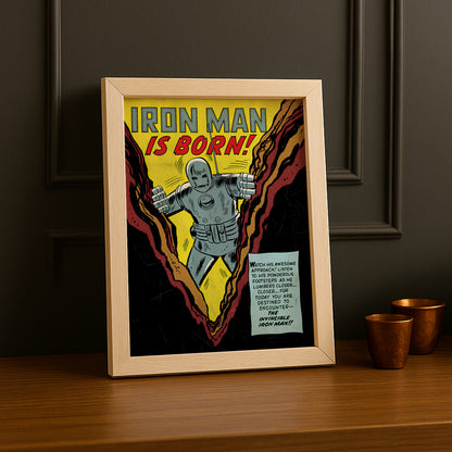 Cadre photo Iron Man Marvel