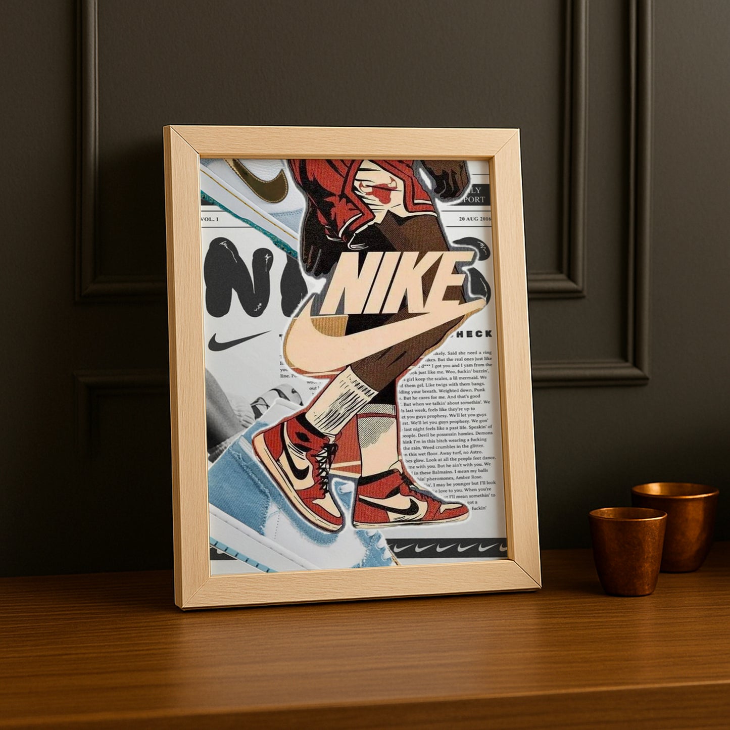 Cadre Photo Nike - Basketball