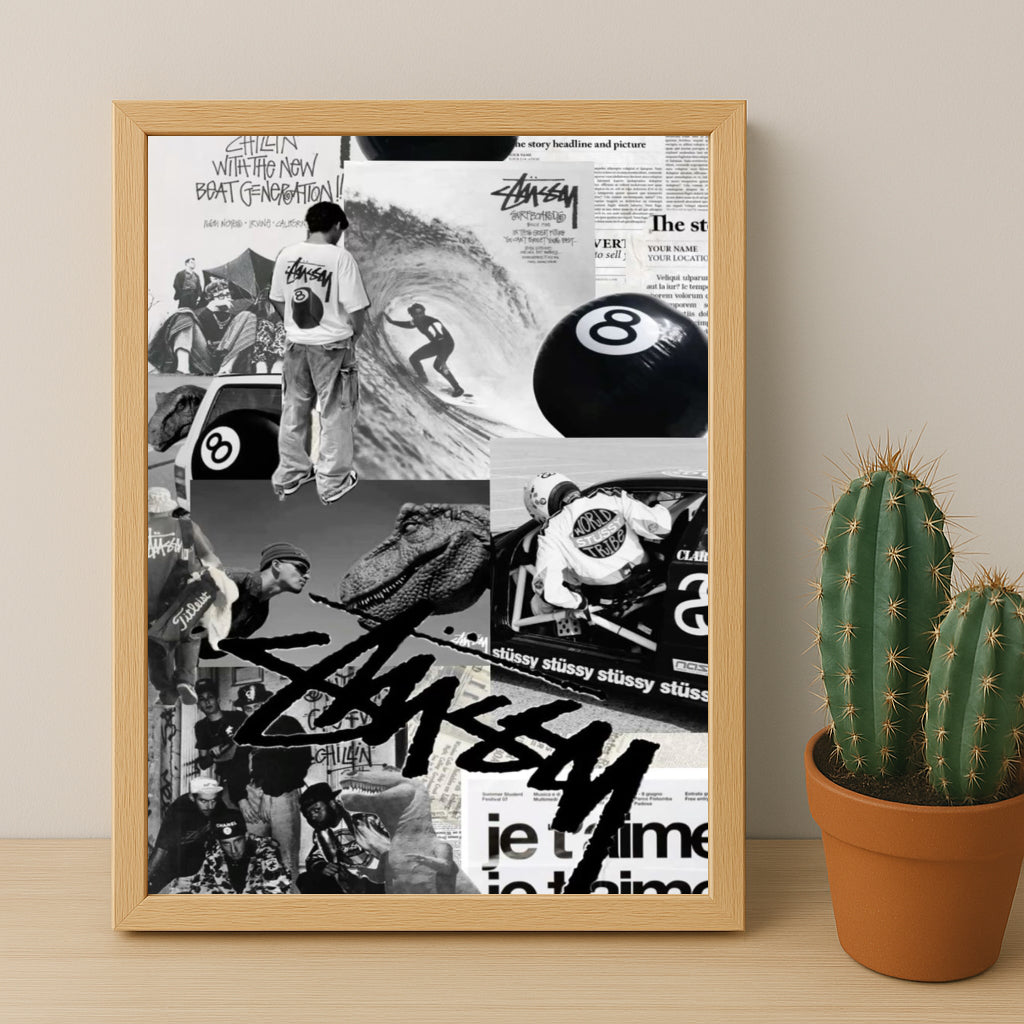 Poster Stüssy - Magazine