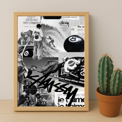 Poster Stüssy - Magazine