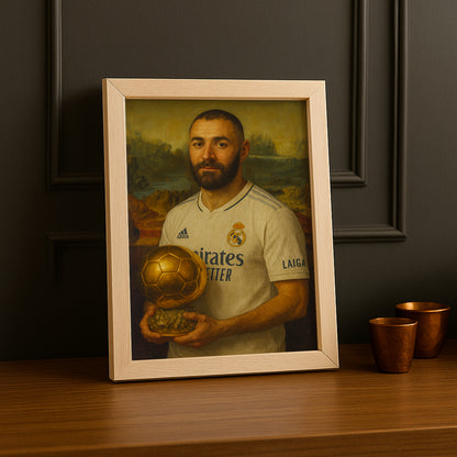 Poster Ballon d'Or - Karim Benzema