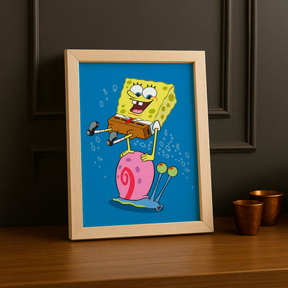 Cadre Photo Bob L'Éponge - Bob x Gary