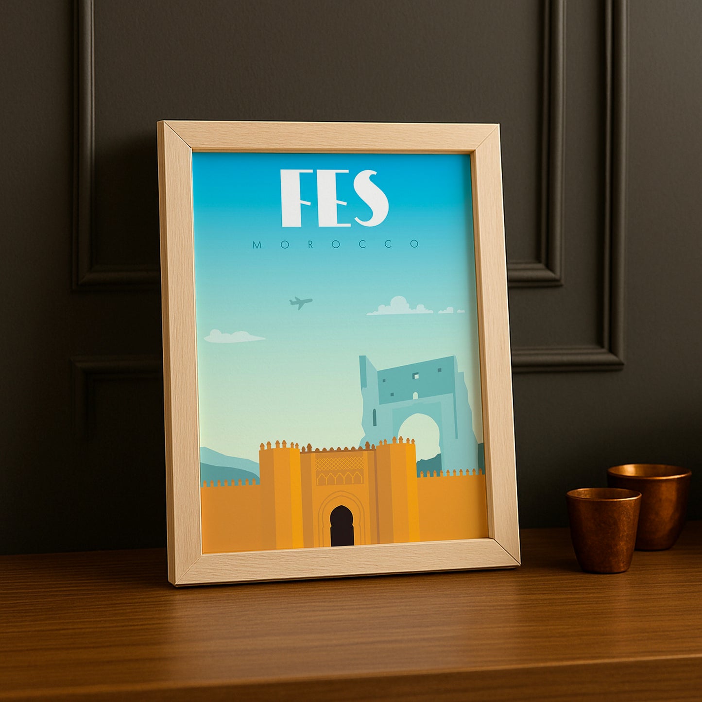 Fes Maroc - Poster
