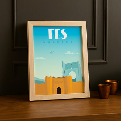 Fes Maroc - Poster