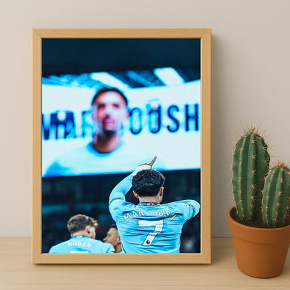 Poster Manchester City - Omar Marmoush