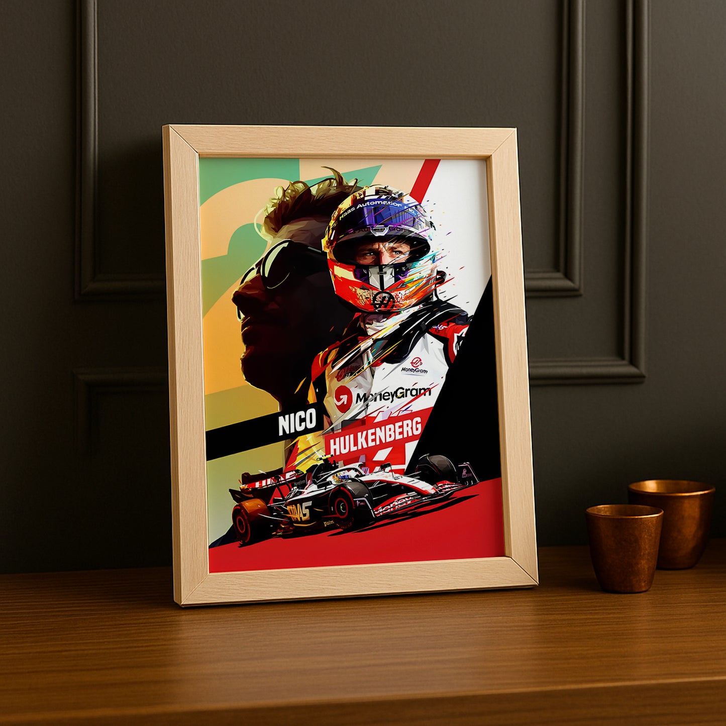 Cadre photo Formule 1 Nico Hulkenberg