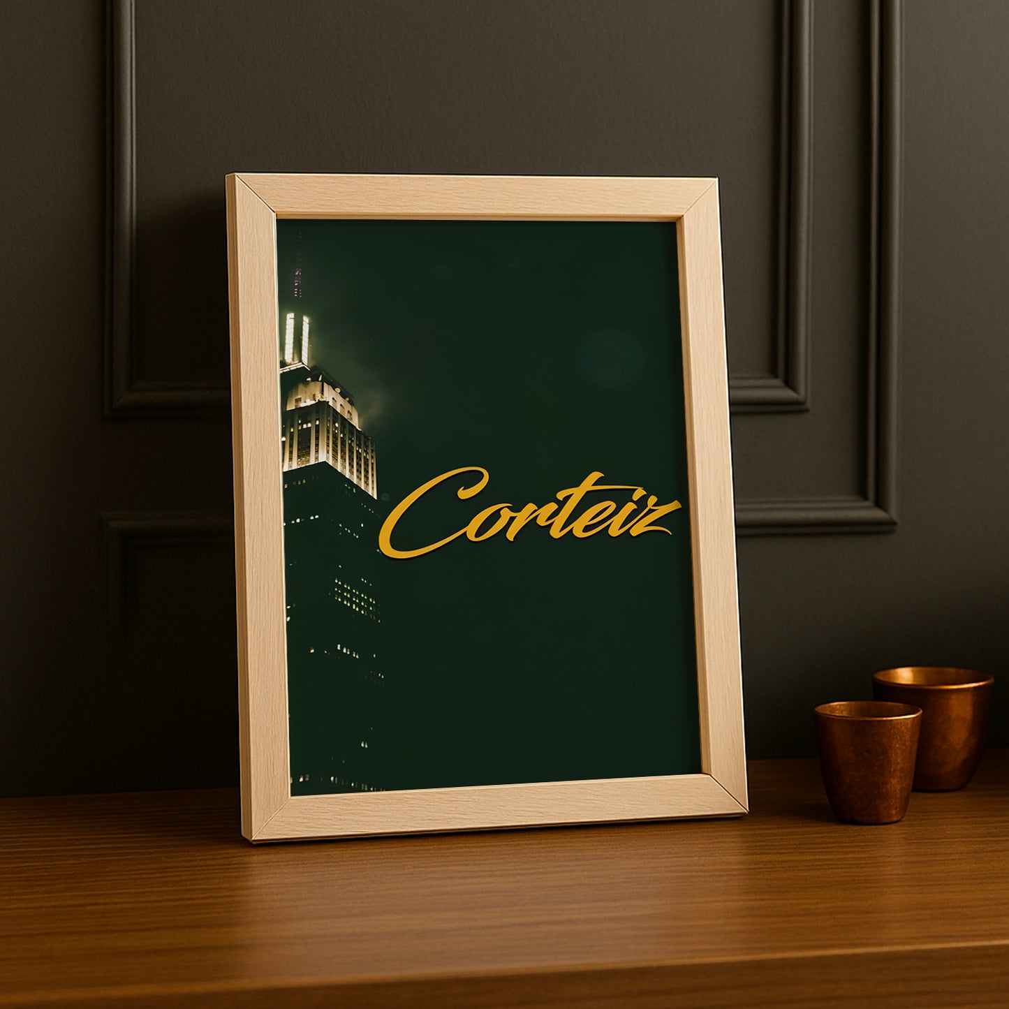 Cadre photo Corteiz