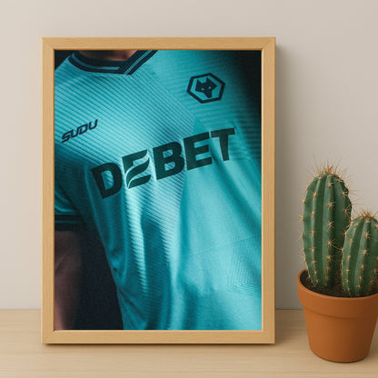 Cadre photo - Maillot Wolves 25-26