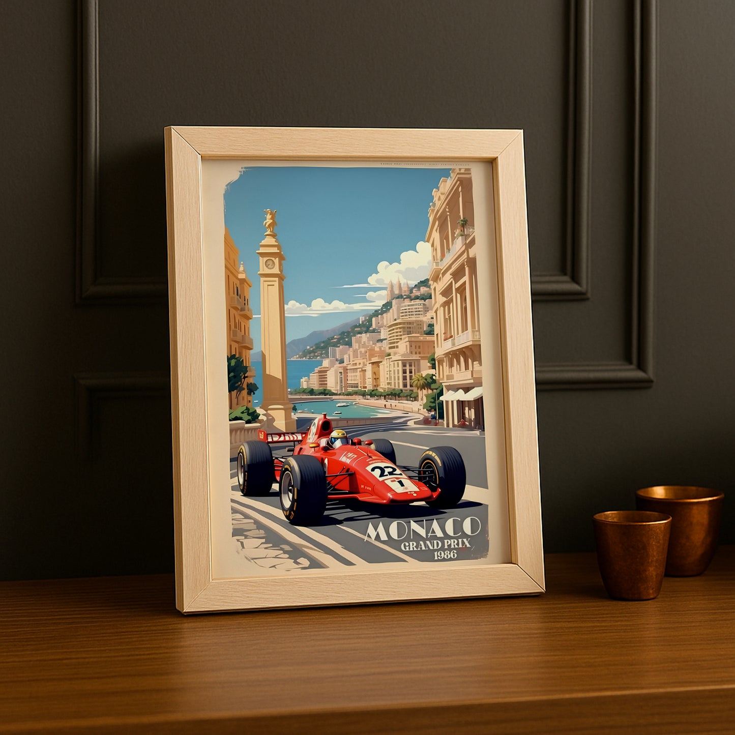 Cadre photo Grand prix de Monaco